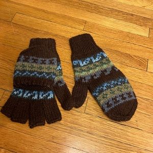 Wool Fairisle Mittens